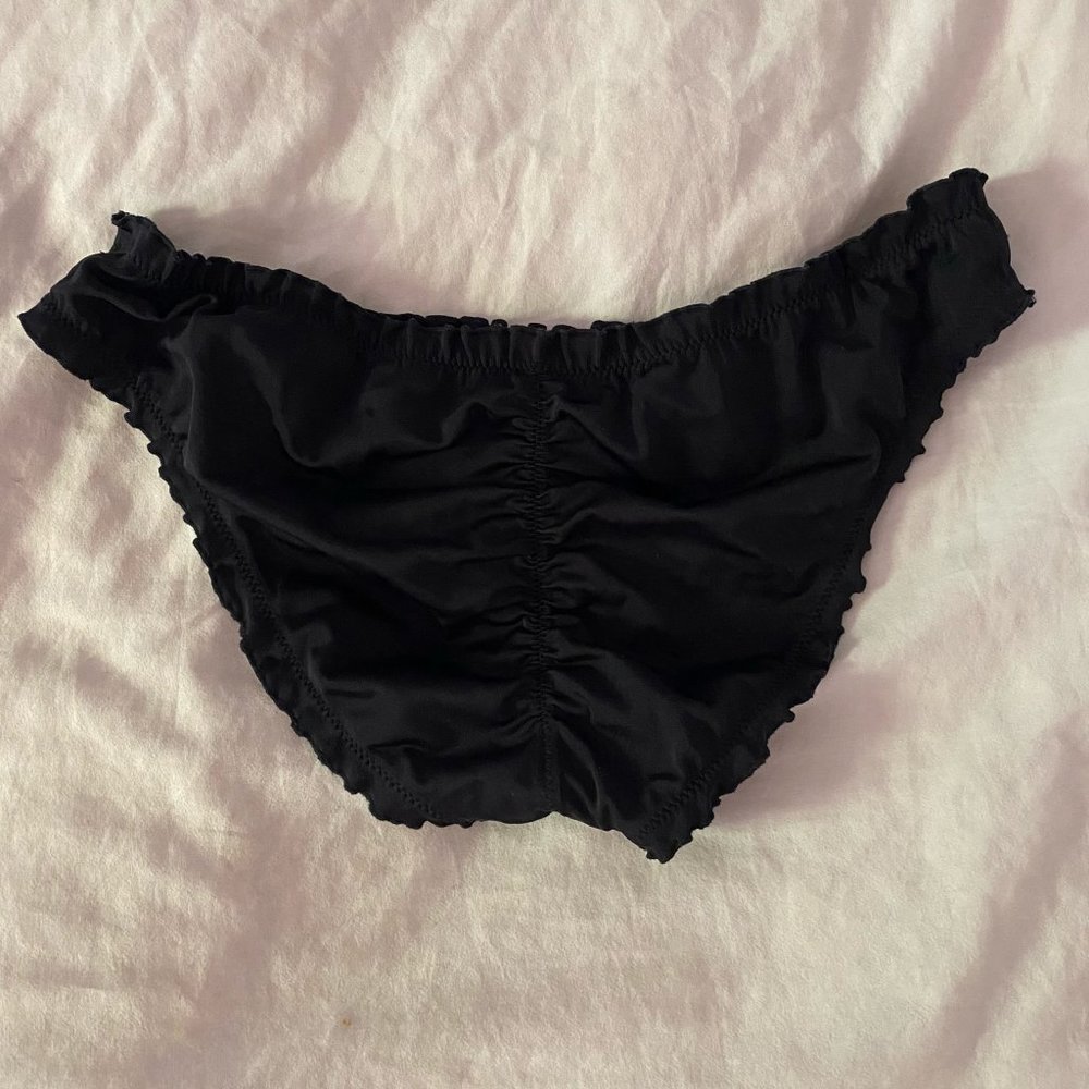 Victoria's Secret black bikini bottoms